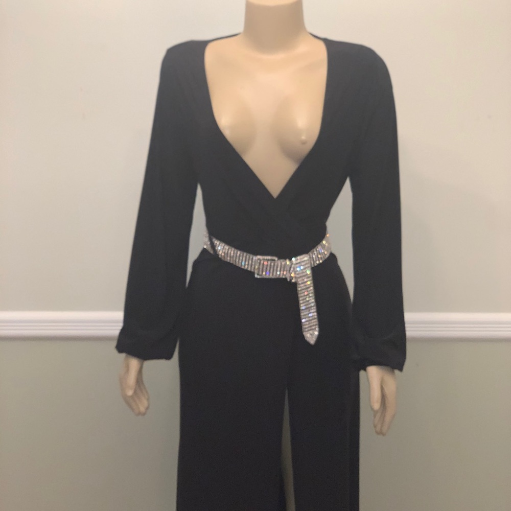 Sexy Maxi Dress w/ Slit